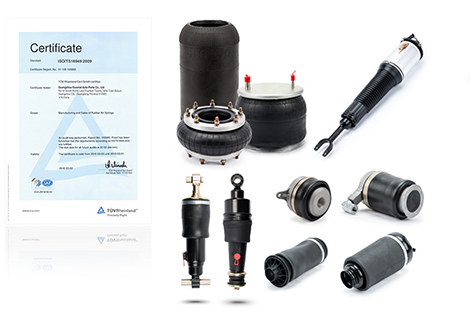 橡胶空气弹簧的类型和应用范围